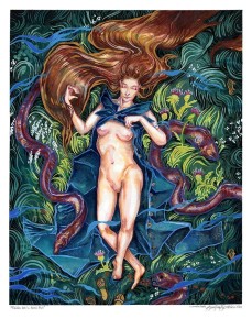Naides Lost in Forest Pool