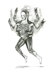 Kami as Hindu God