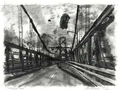 Bridge and Floating Cars
