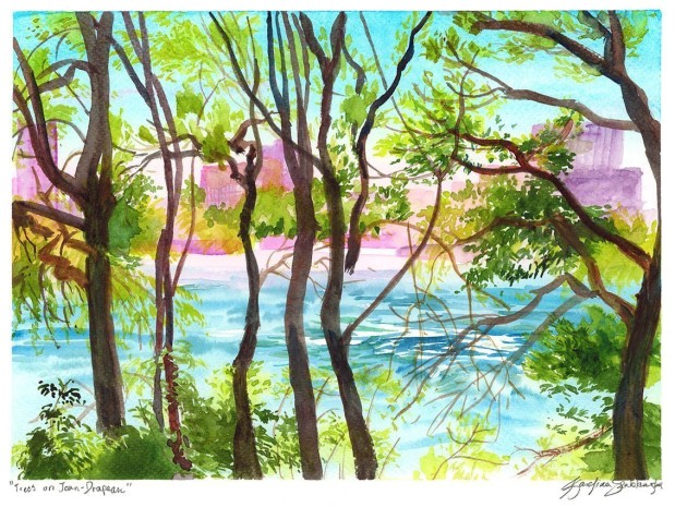 2020-Trees-on-Jean-Drapeau-9x12-sml