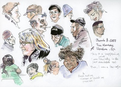 One Week 100 People Day 3: Tim Horton's