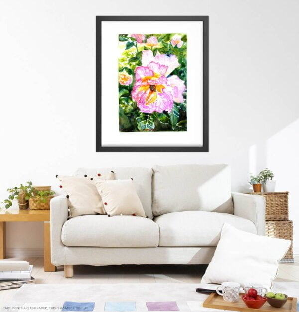 Rose Art Prints - Floral Extra Large Wall Art / Flowers from Botanical Gardens by Karolina Szablewska