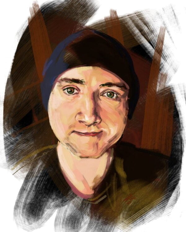 Art Commission - Digital Portrait Sketch / Custom Portrait Sketch by Karolina Szablewska
