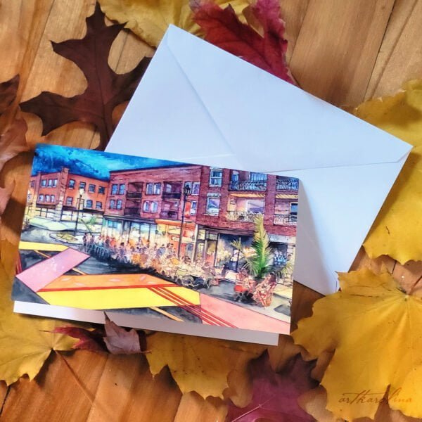 Montreal City Assorted Greeting Cards by Karolina Szablewska